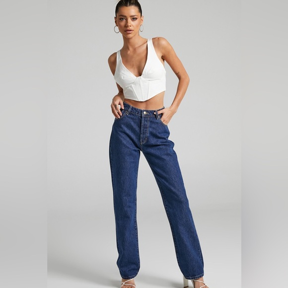 ROLLA'S Denim - ROLLA’S High Rise Classic Straight Jean in Blue Size 25